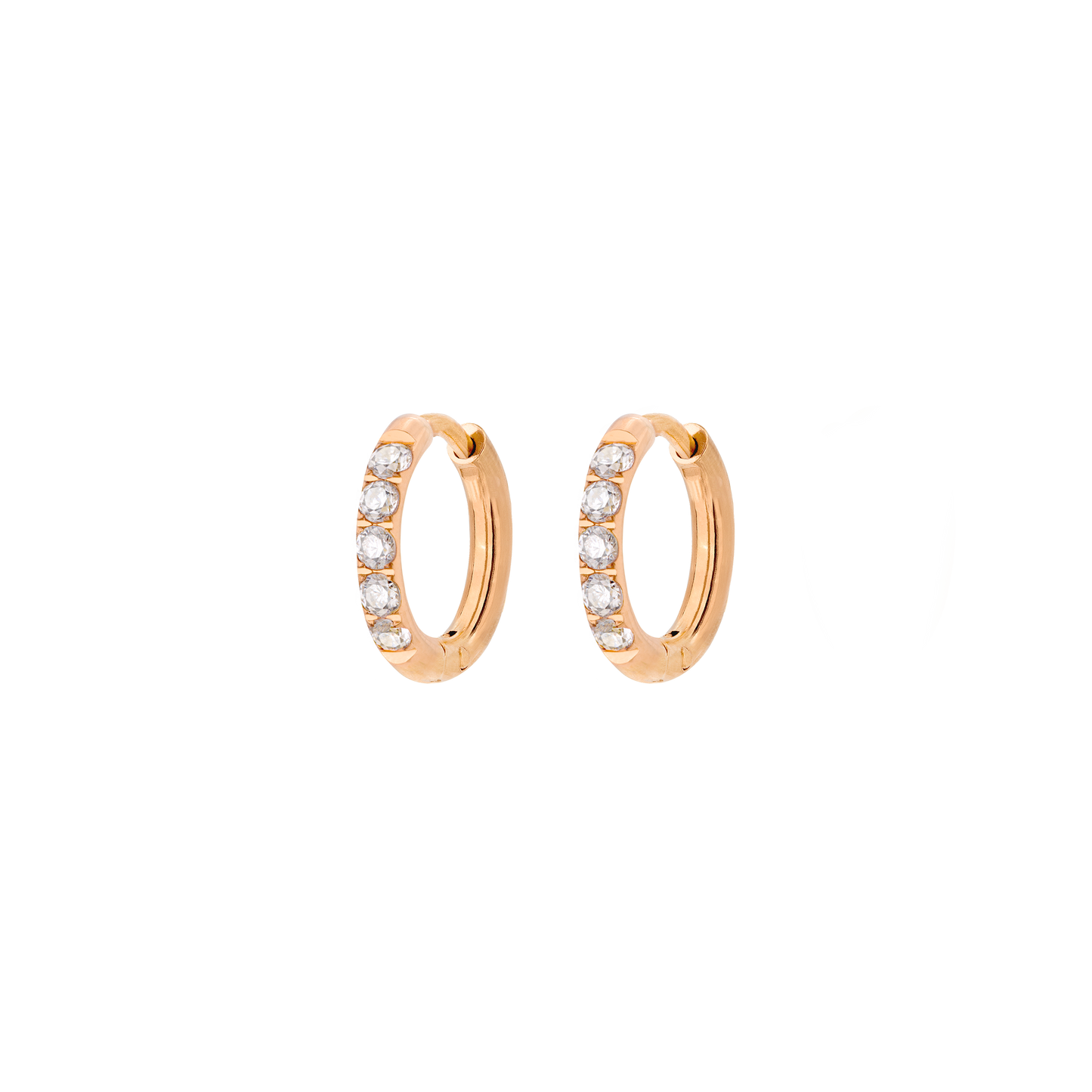 Glimmer Hoops Baby Roségold