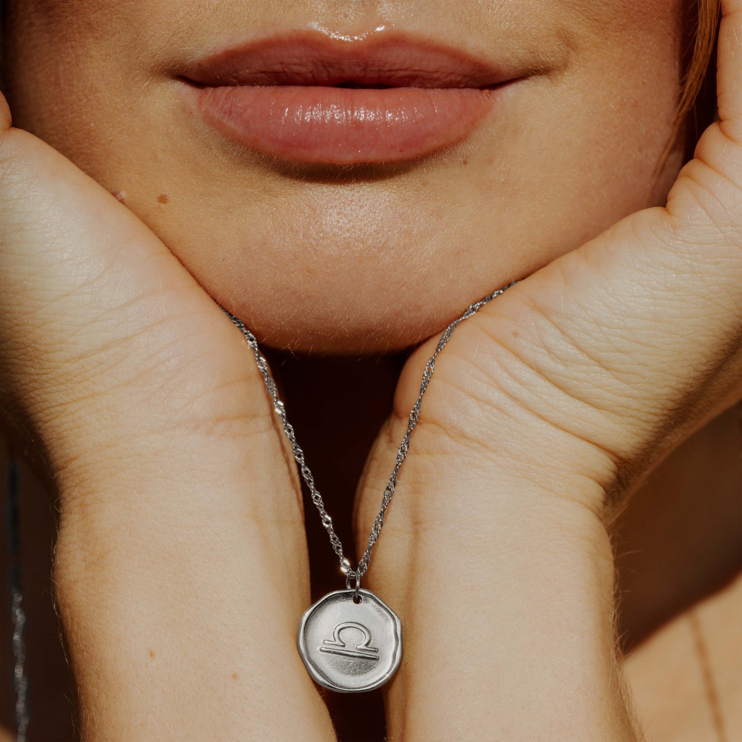 Zodiac Necklace – Libra / Waage Silber