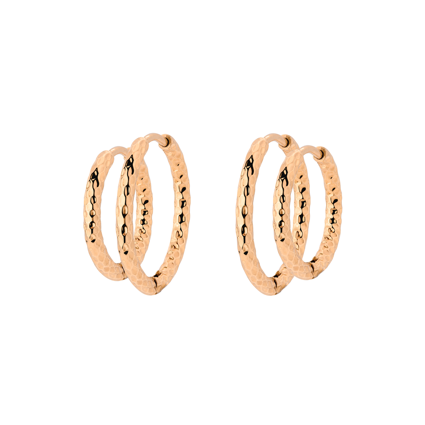 Prism Hoop Bundle Roségold