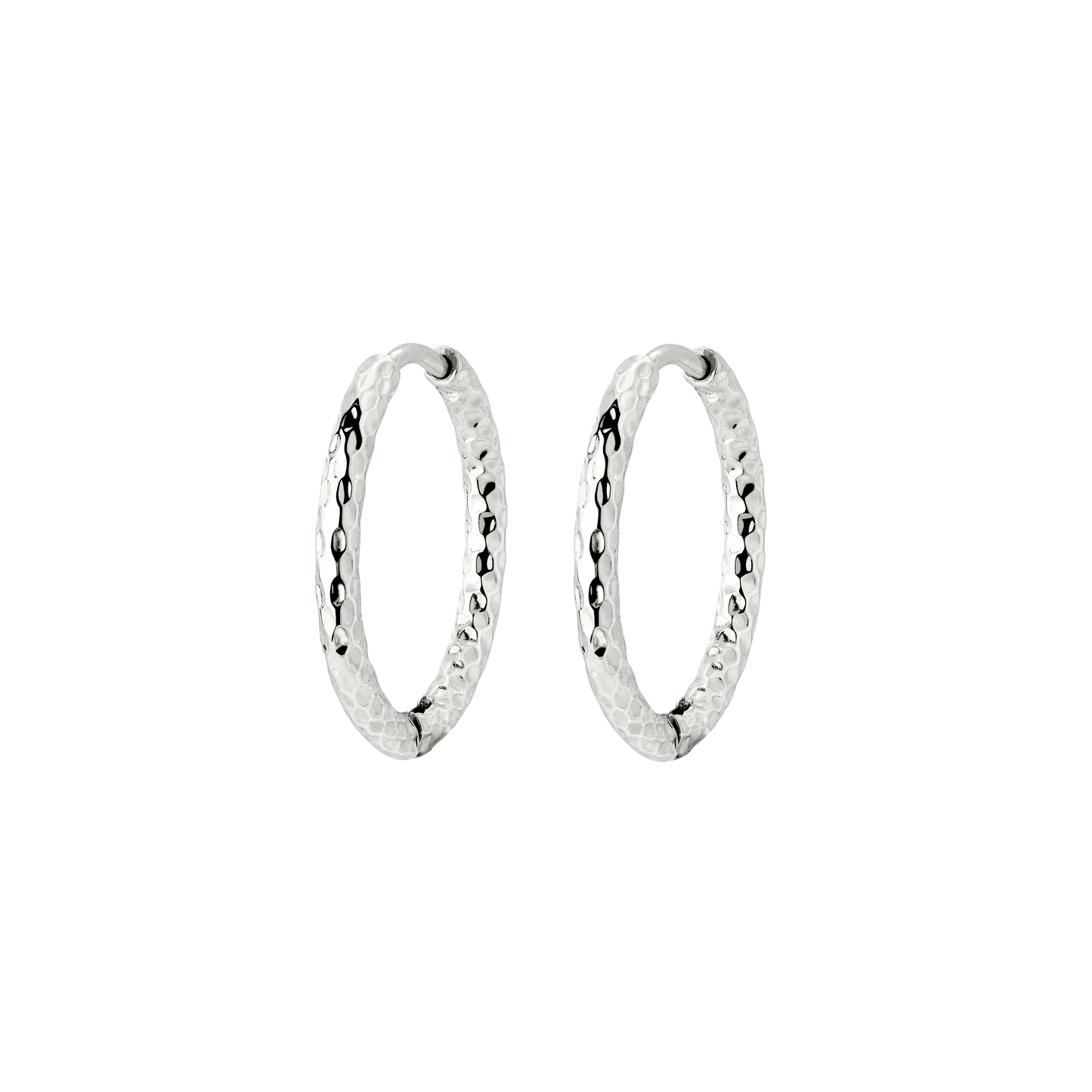 Prism Hoops Medium Silber
