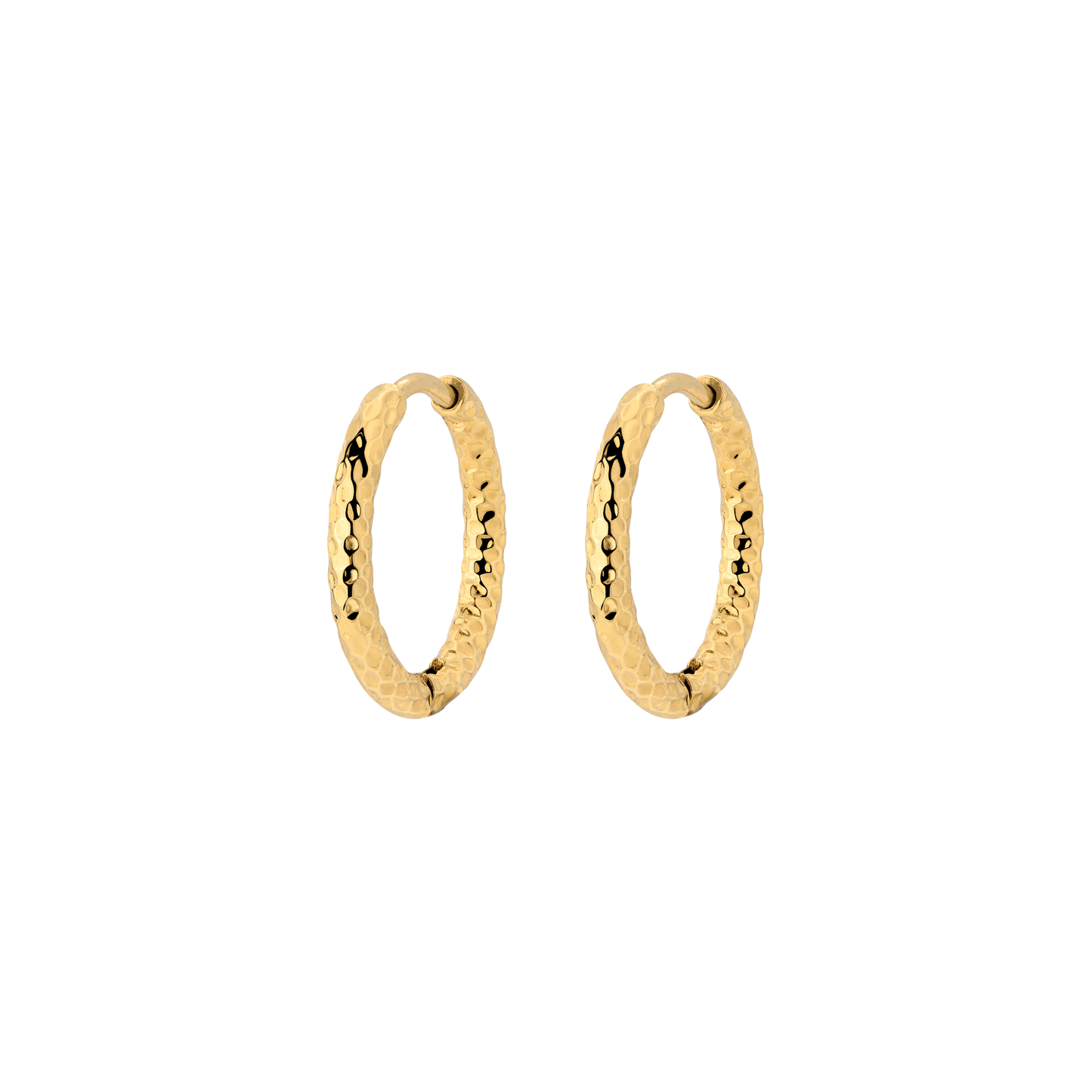 Prism Hoops Small Gold