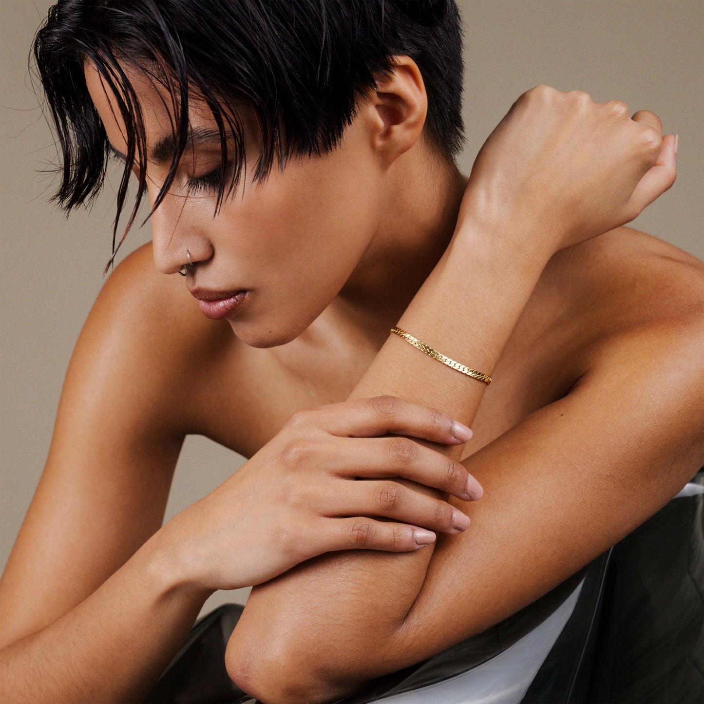 Snaked Bracelet Gold