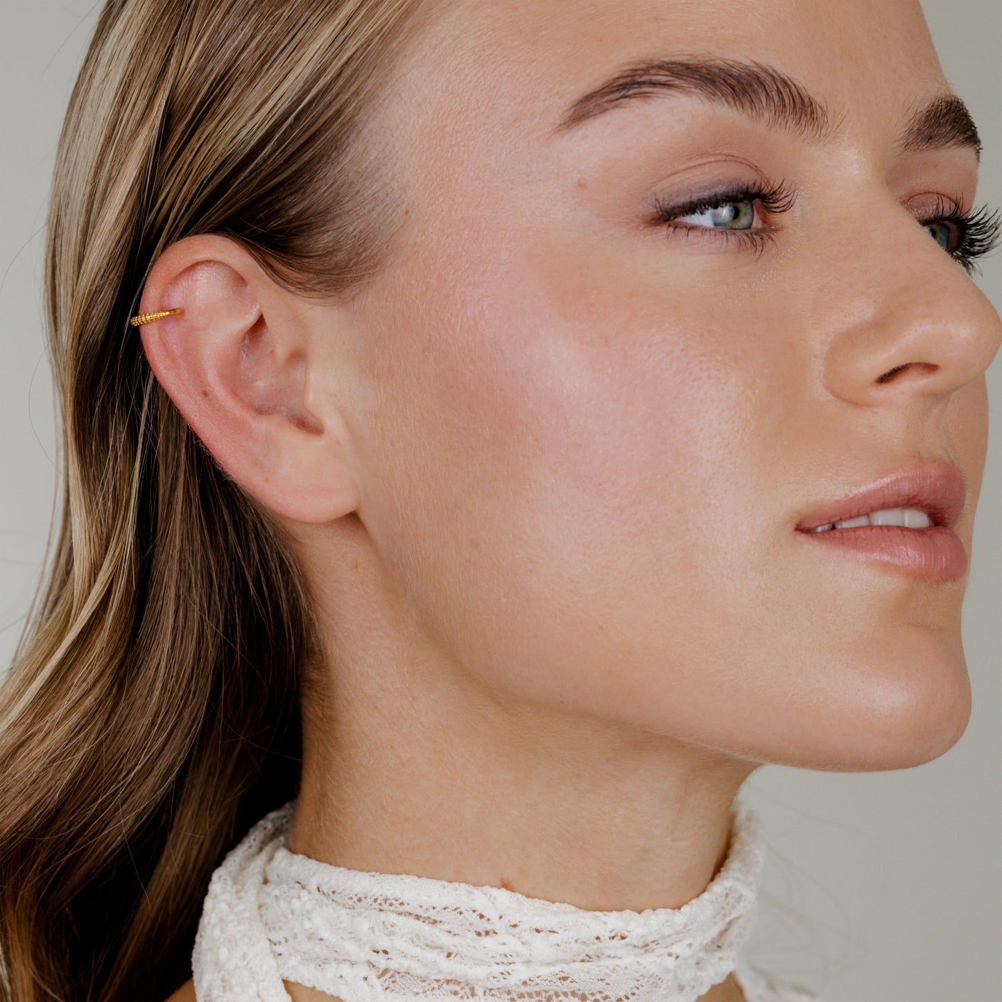 Striped Piercing Gold