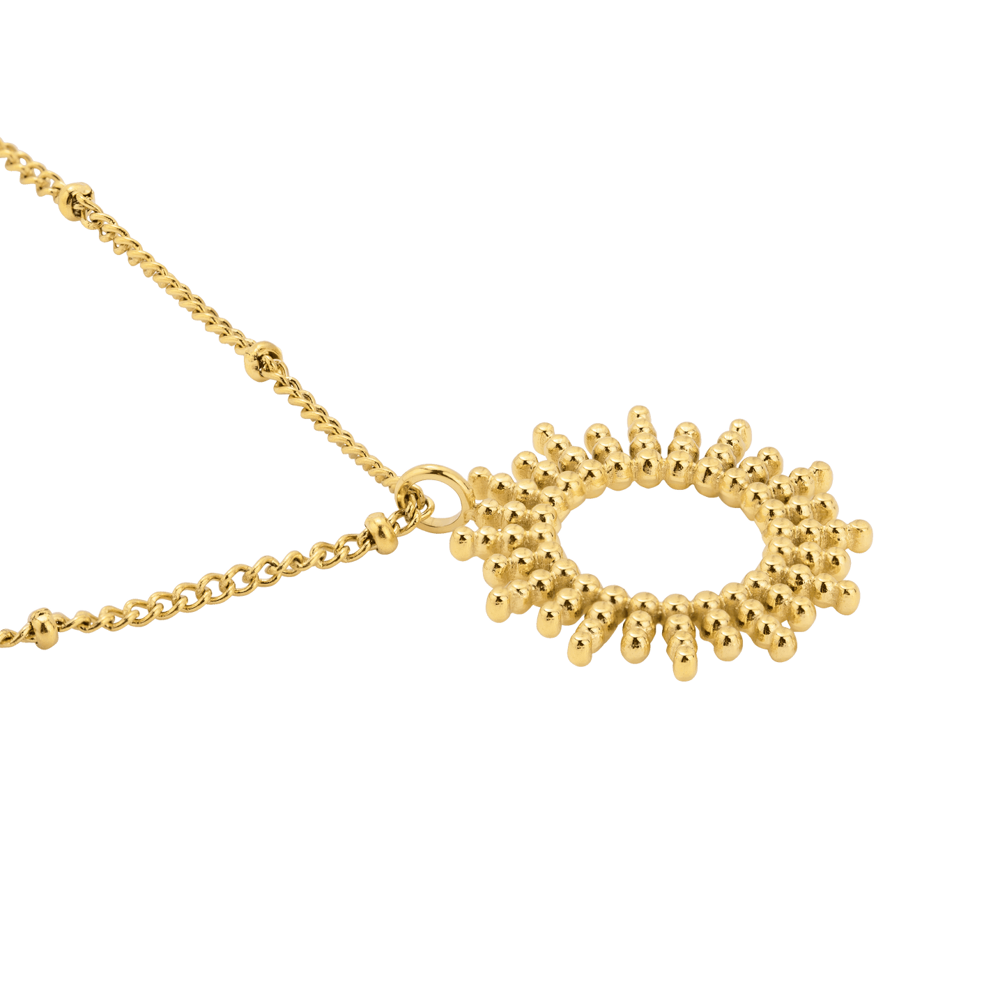 Sunny Beads Necklace Gold