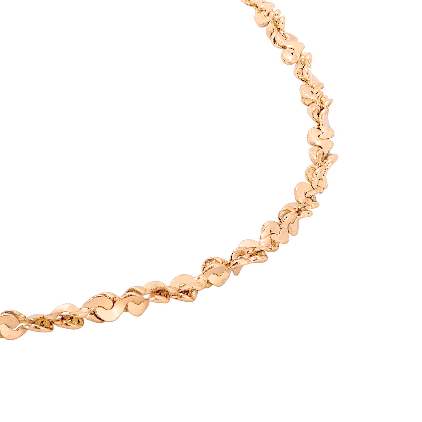 Tinsel Chain Bracelet Roségold