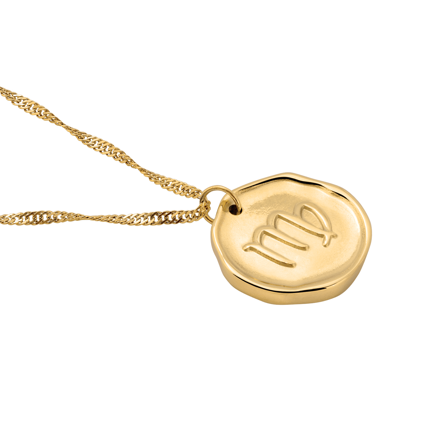 Zodiac Necklace Gold