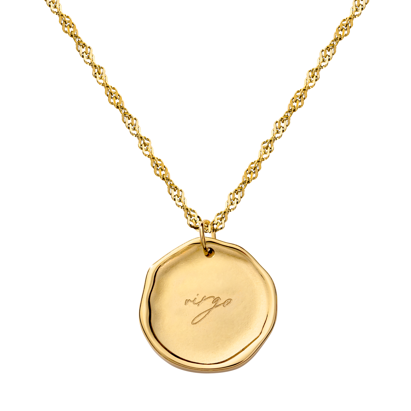 Zodiac Necklace Gold