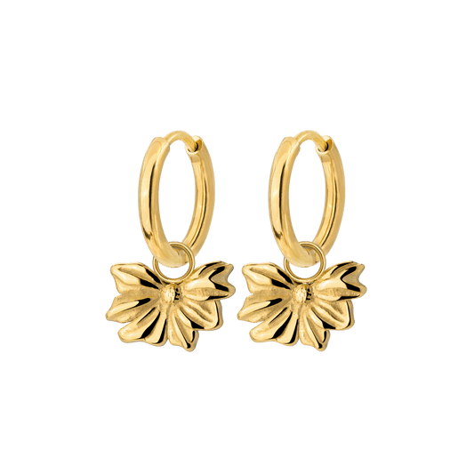 Eternal Bloom Hoop Set Small Gold