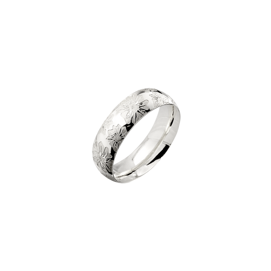 Everbloom Ring Silber