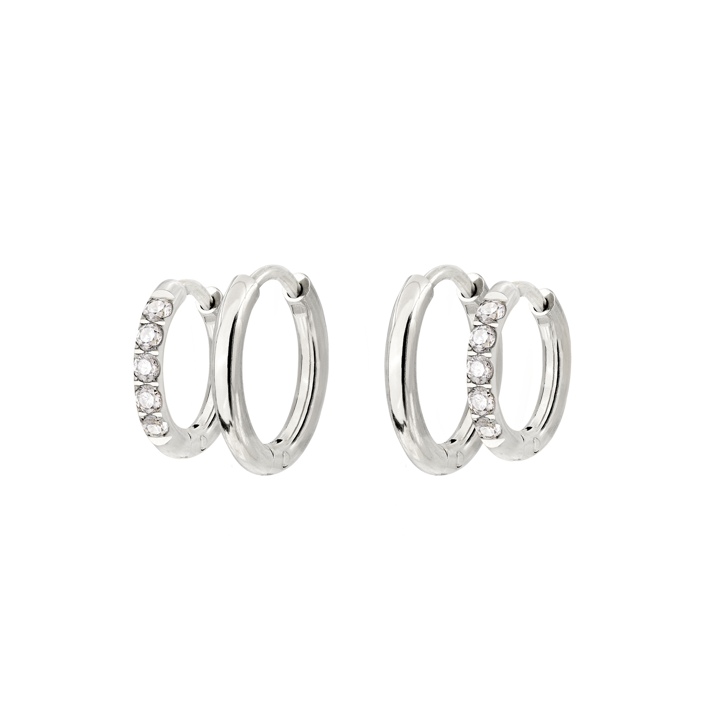 Glow 'n' Go Hoop Bundle Silber