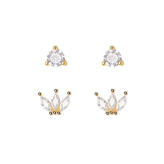 Royalty Stud Bundle Gold