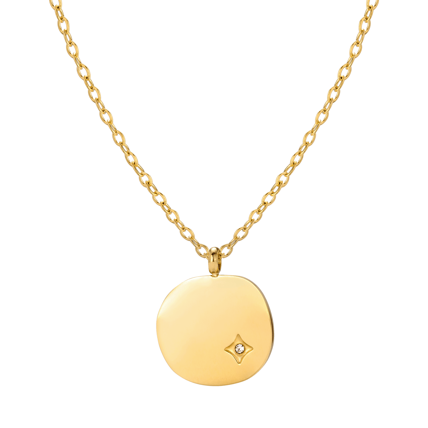 Spring Bling Necklace Gold