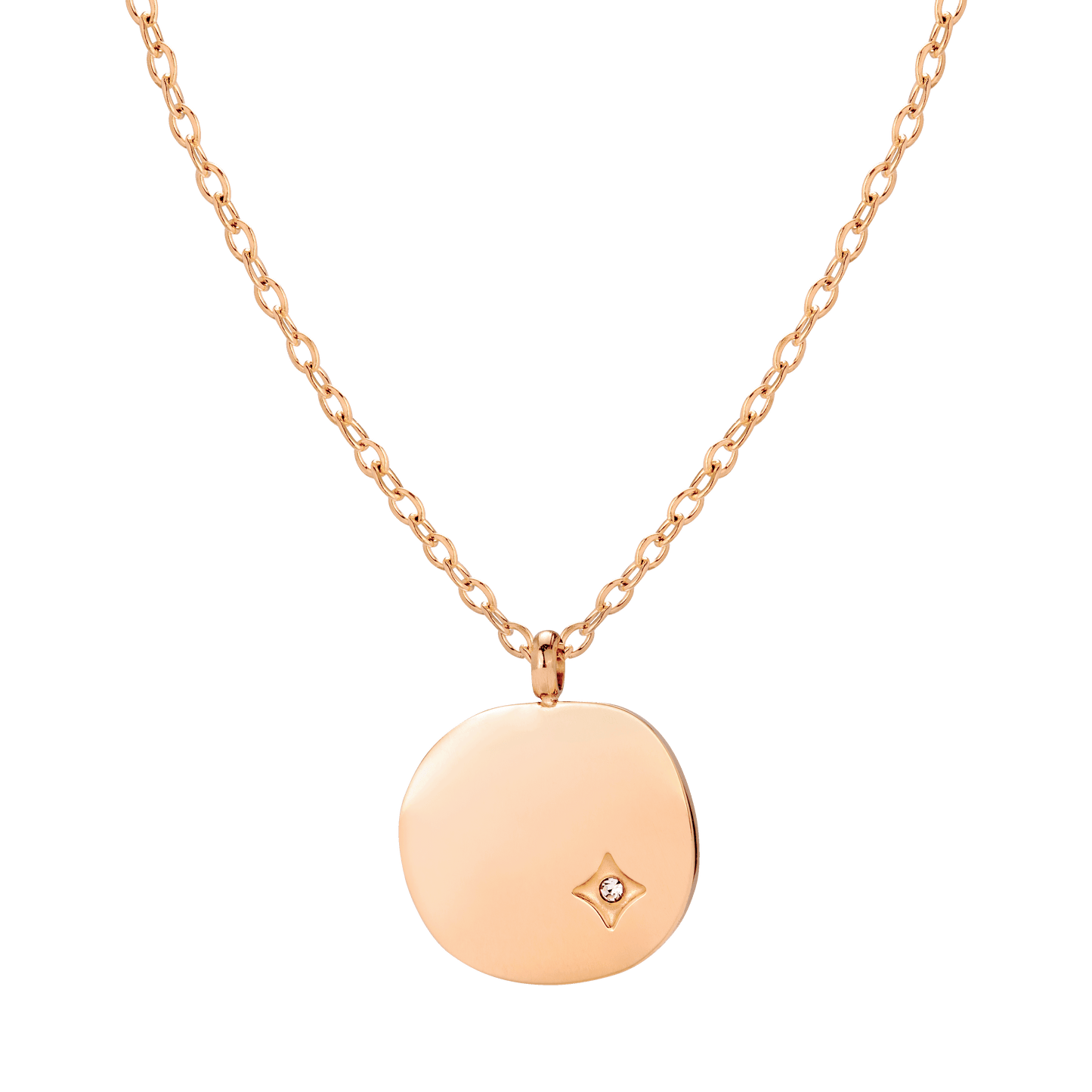 Spring Bling Necklace Roségold