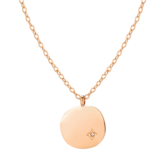 Spring Bling Necklace Roségold