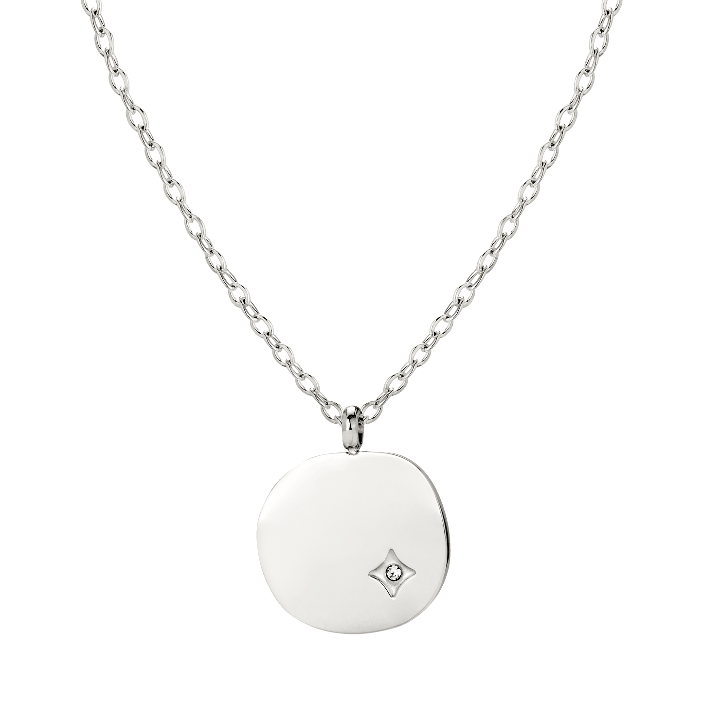 Spring Bling Necklace Silber