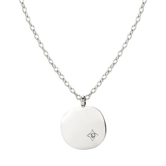 Spring Bling Necklace Silber