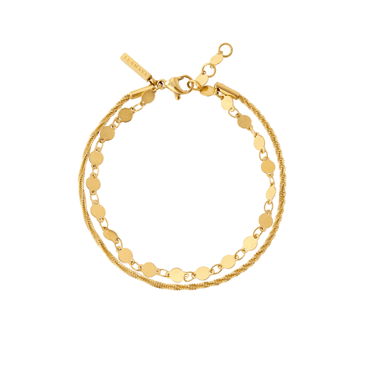 Timeless Ties Bracelet Gold