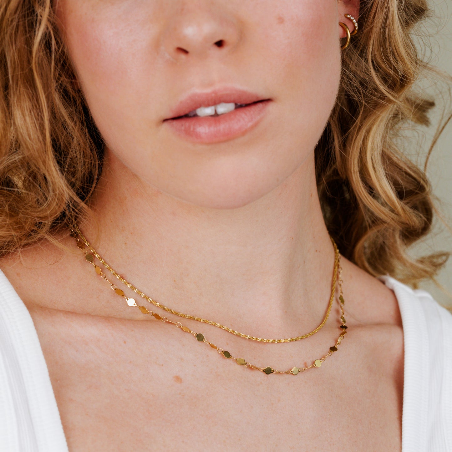 Timeless Ties Necklace Gold