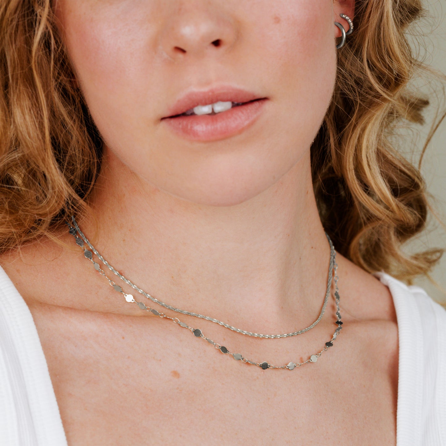 Timeless Ties Necklace Silber