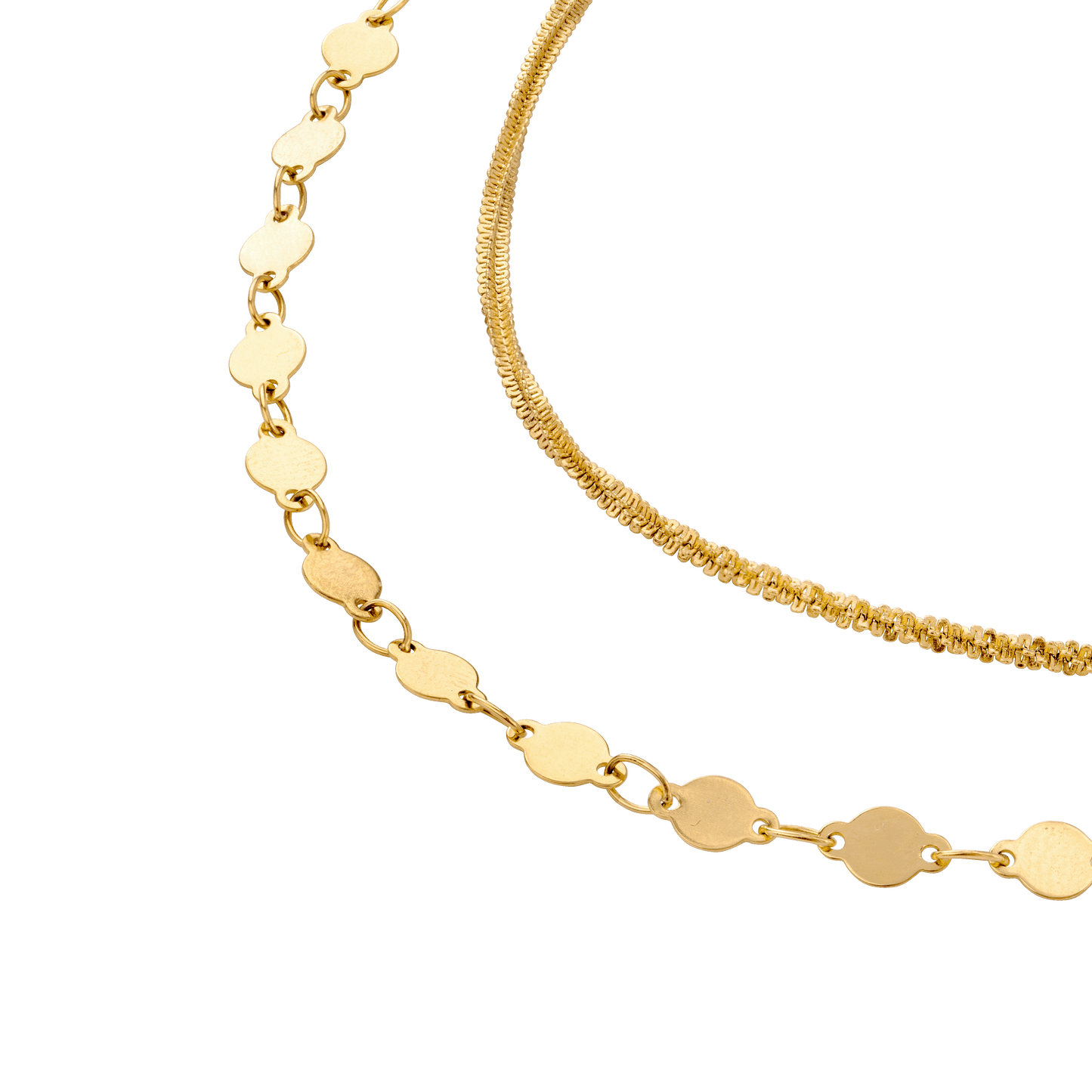 Timeless Ties Necklace Gold