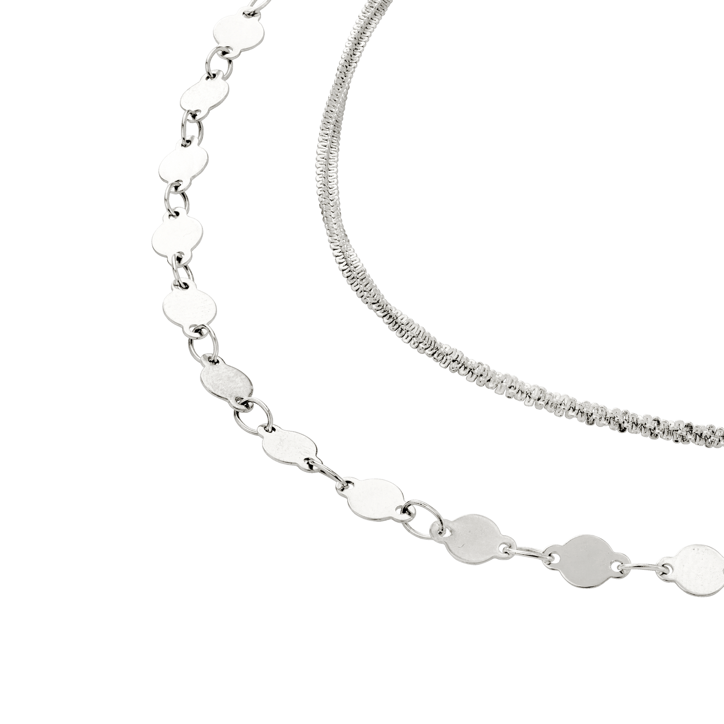 Timeless Ties Necklace Silber