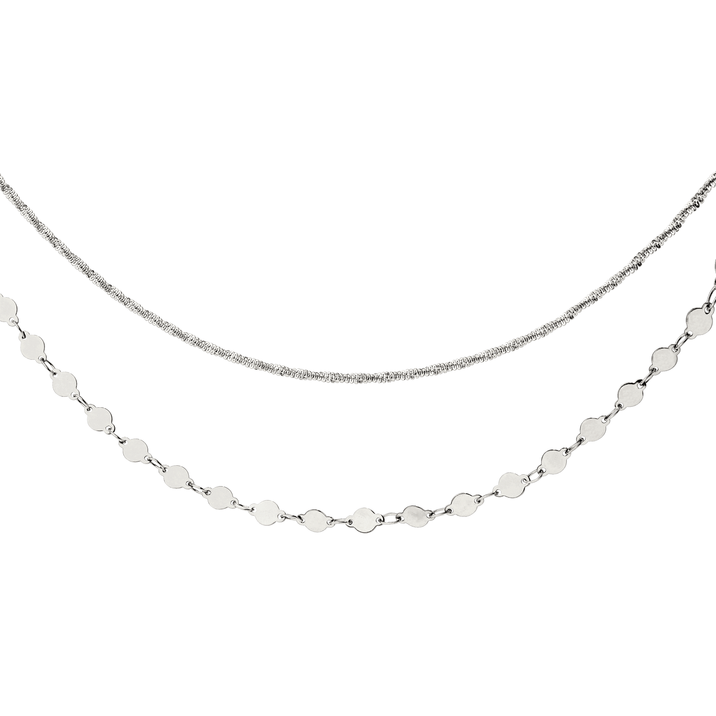 Timeless Ties Necklace Silber