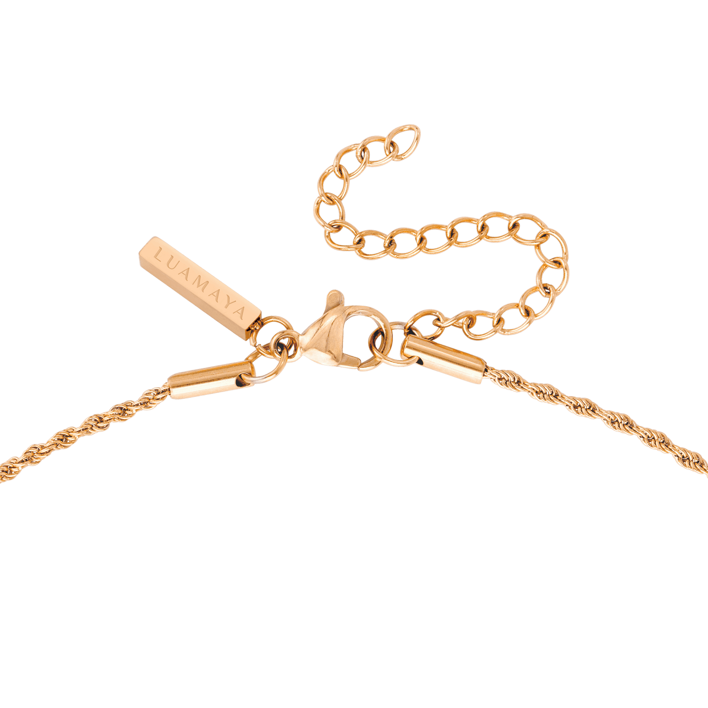 Blush Quartz Necklace Roségold