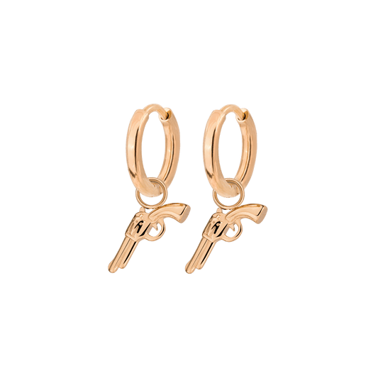 Bulletproof Hoop Set Baby Roségold