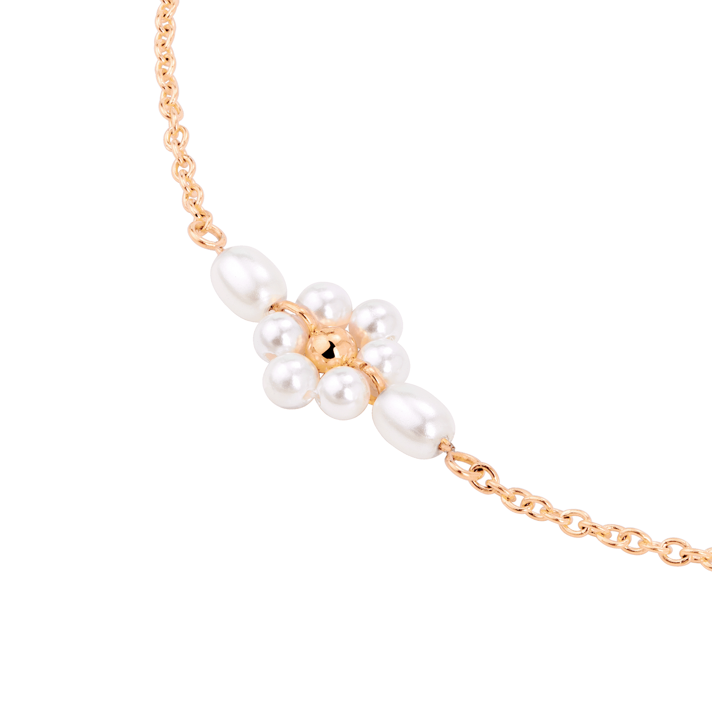 Daisy Choker Roségold