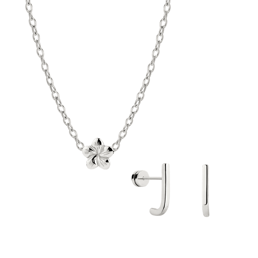 Floral Glow Bundle Silber