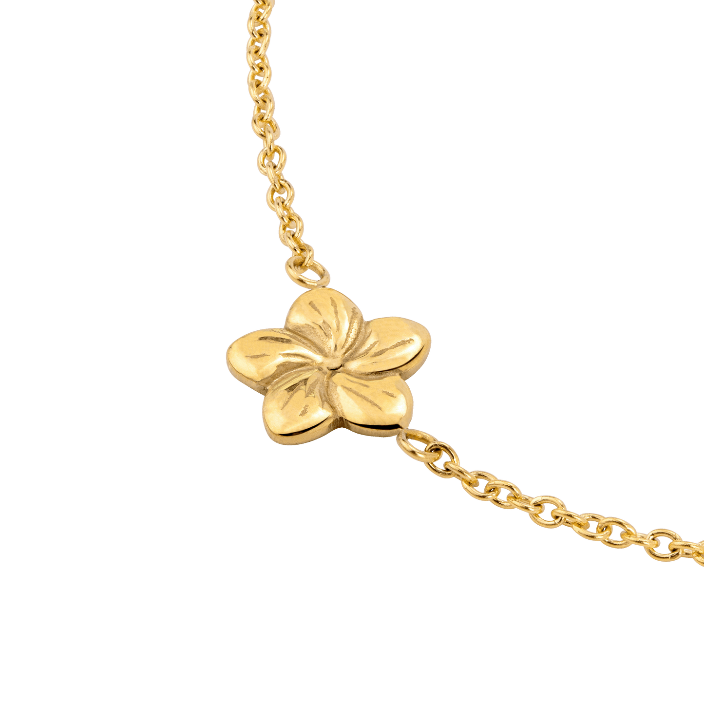 Floral Glow Choker Gold