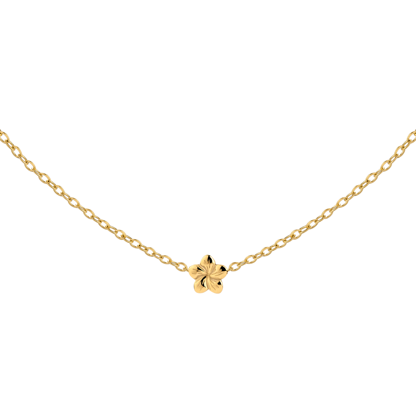 Floral Glow Choker Gold