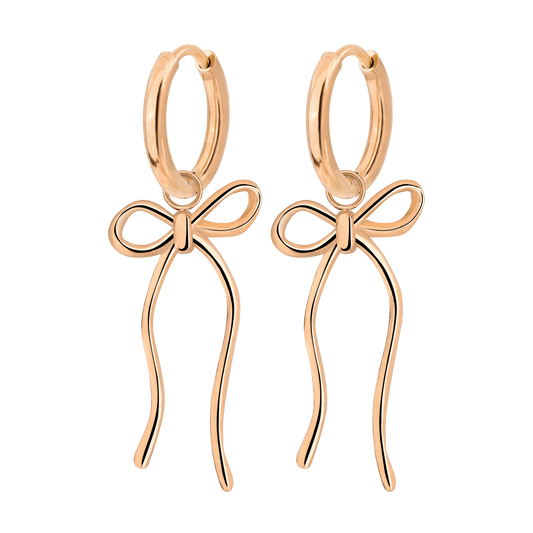 Lovely Loop Hoop Set Small Roségold