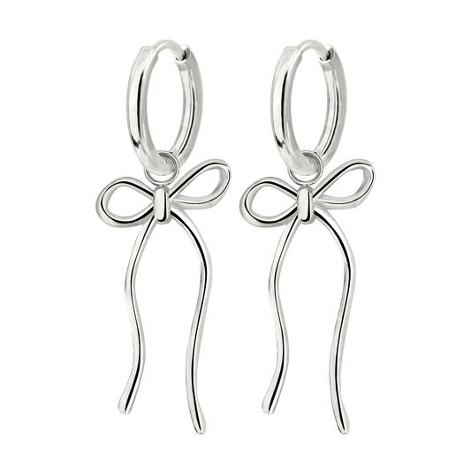 Lovely Loop Hoop Set Small Silber