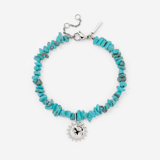 Blue Lagoon Bracelet Silber