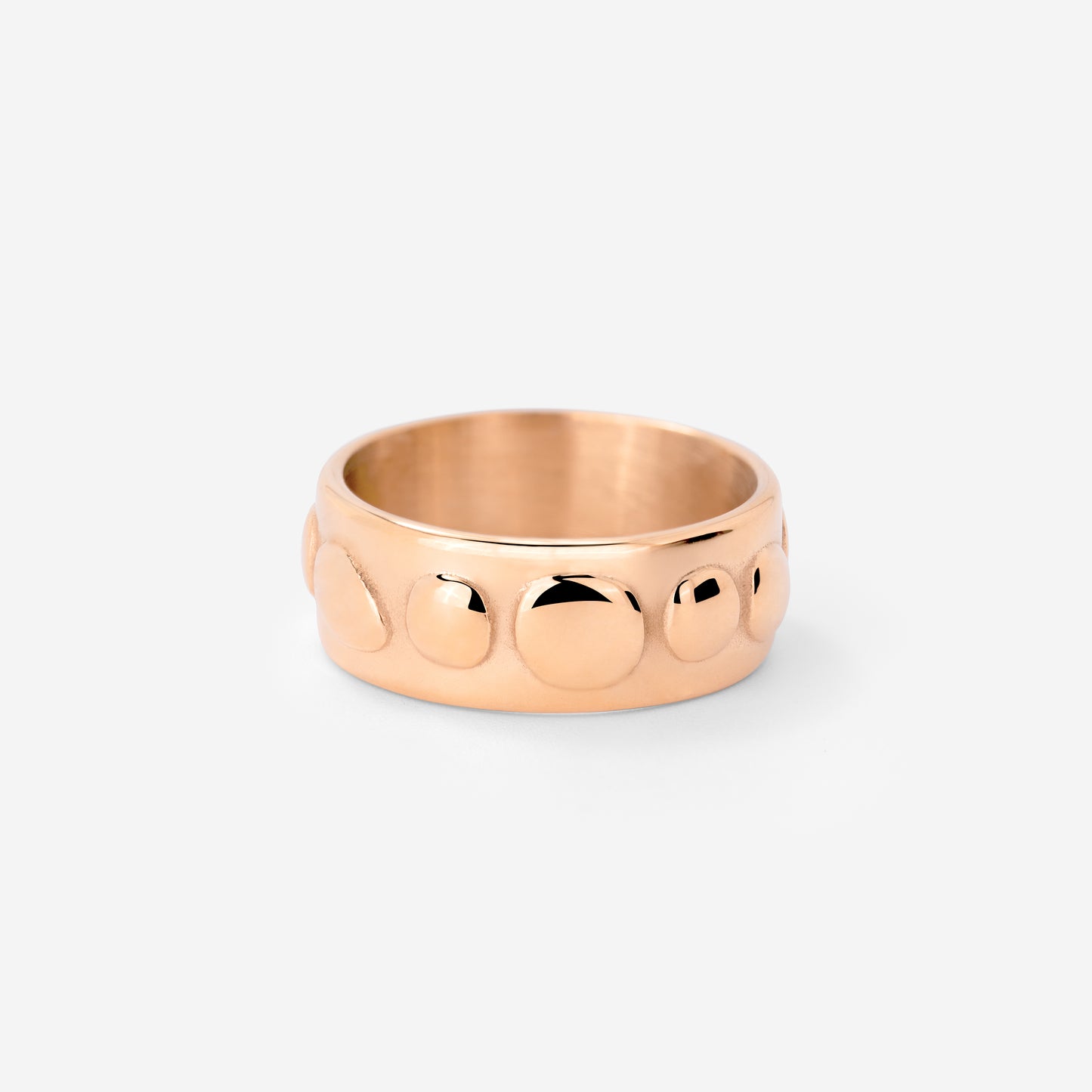 Boho Beads Ring Roségold