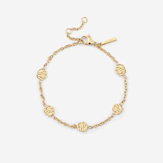 Boho Coin Bracelet Gold