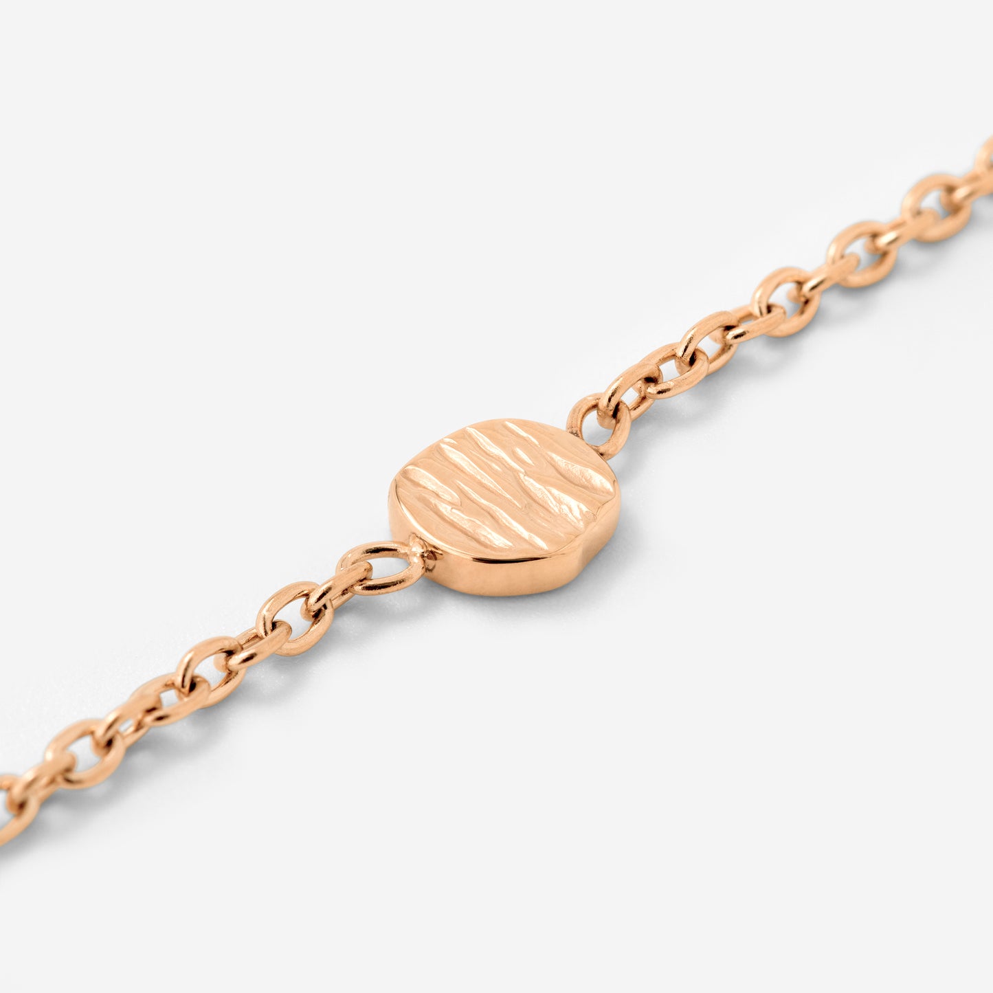 Boho Coin Necklace Roségold