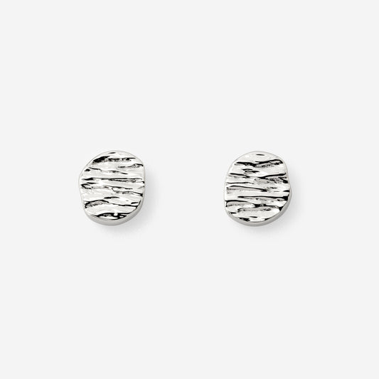 Boho Coin Studs Silber
