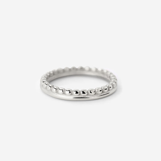 Boho Dots Ring Silber