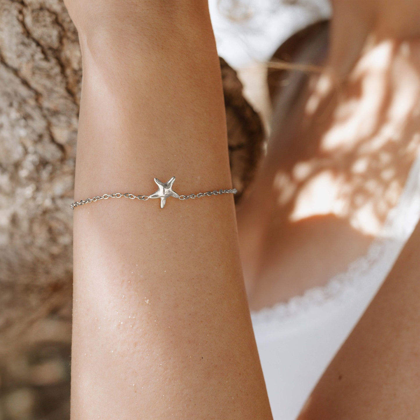Sea Star Bracelet Silber