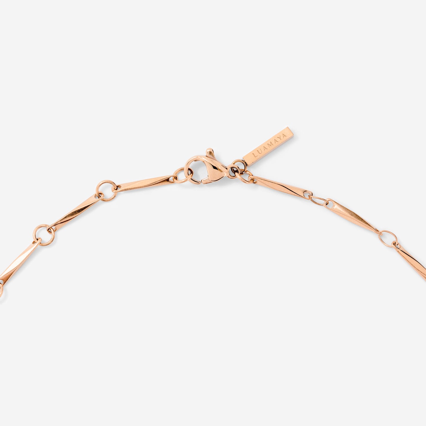 Curved Links Bundle Roségold