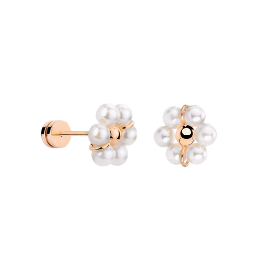 Daisy Studs Roségold
