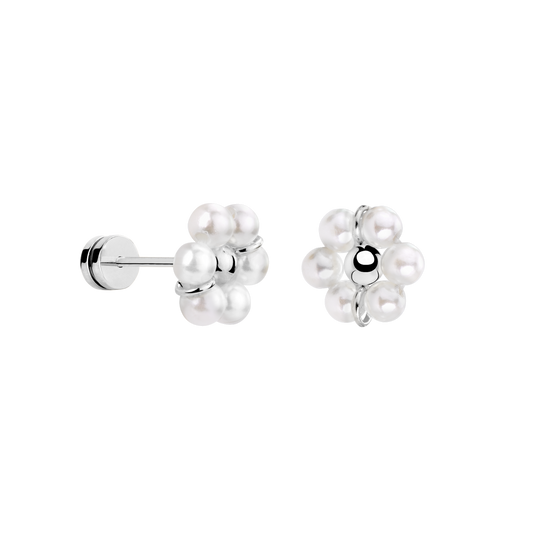 Daisy Studs Silber