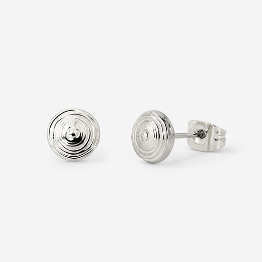 Ocean's Echo Studs Silber