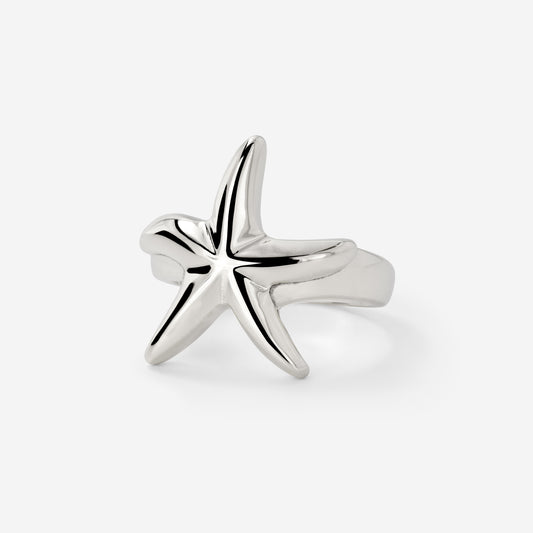 Sea Star Ring Silber