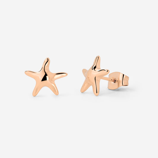Sea Star Studs Roségold
