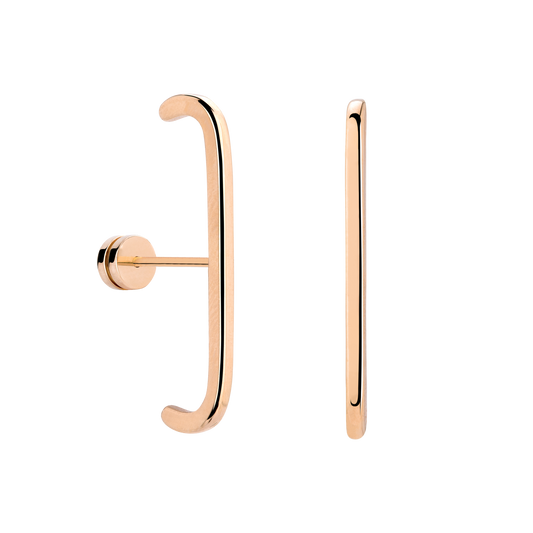 Soft Line Studs Roségold