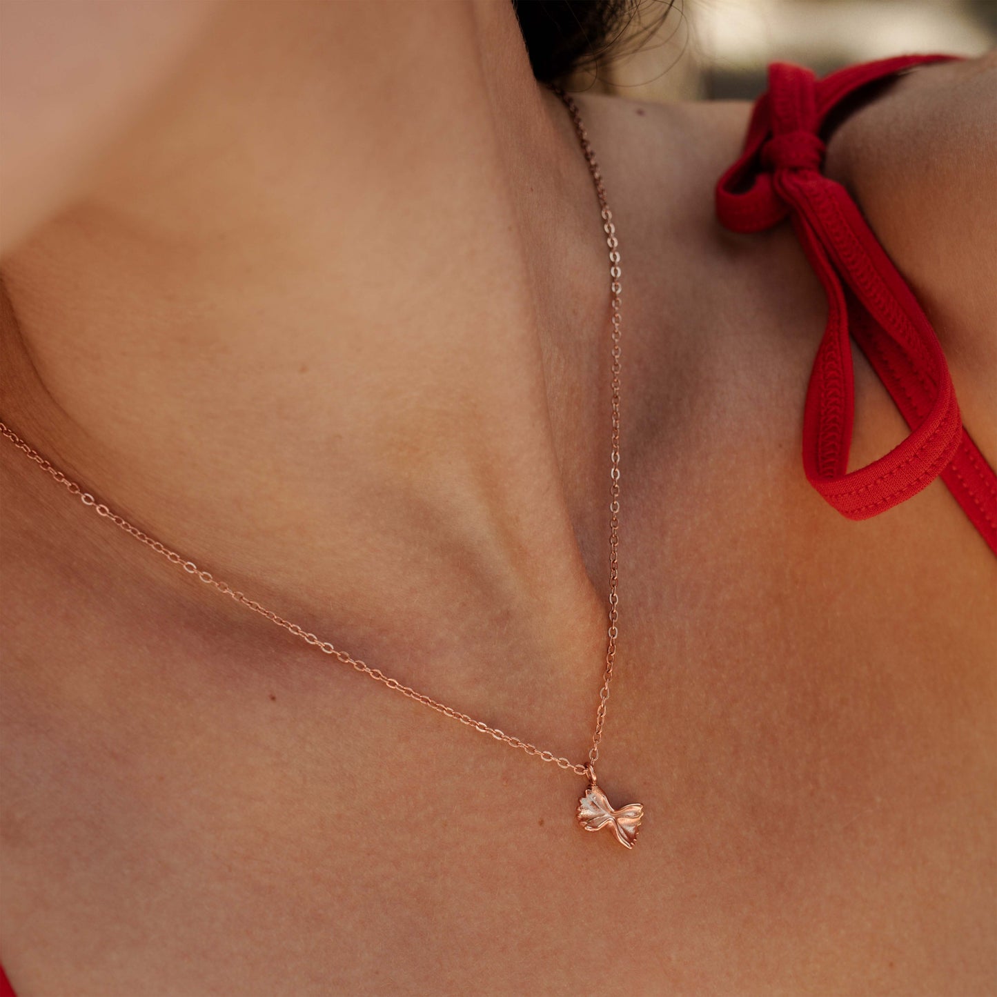 Farfallissimo Necklace Roségold