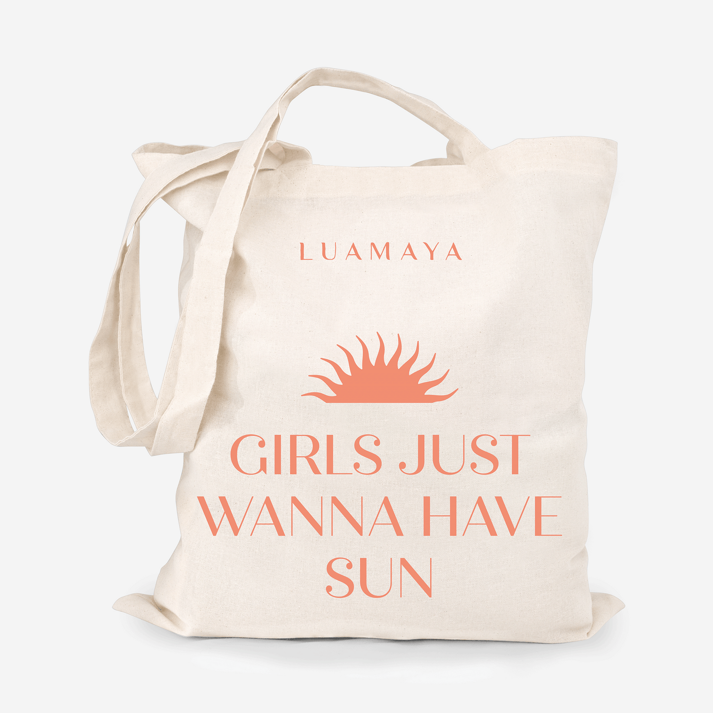 Jutetasche Girls just wanna have sun
